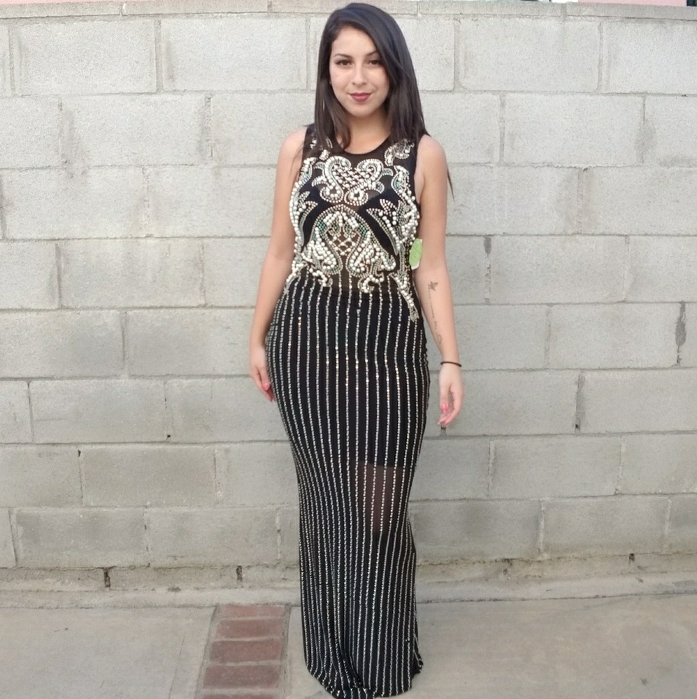 Windsor black formal gown